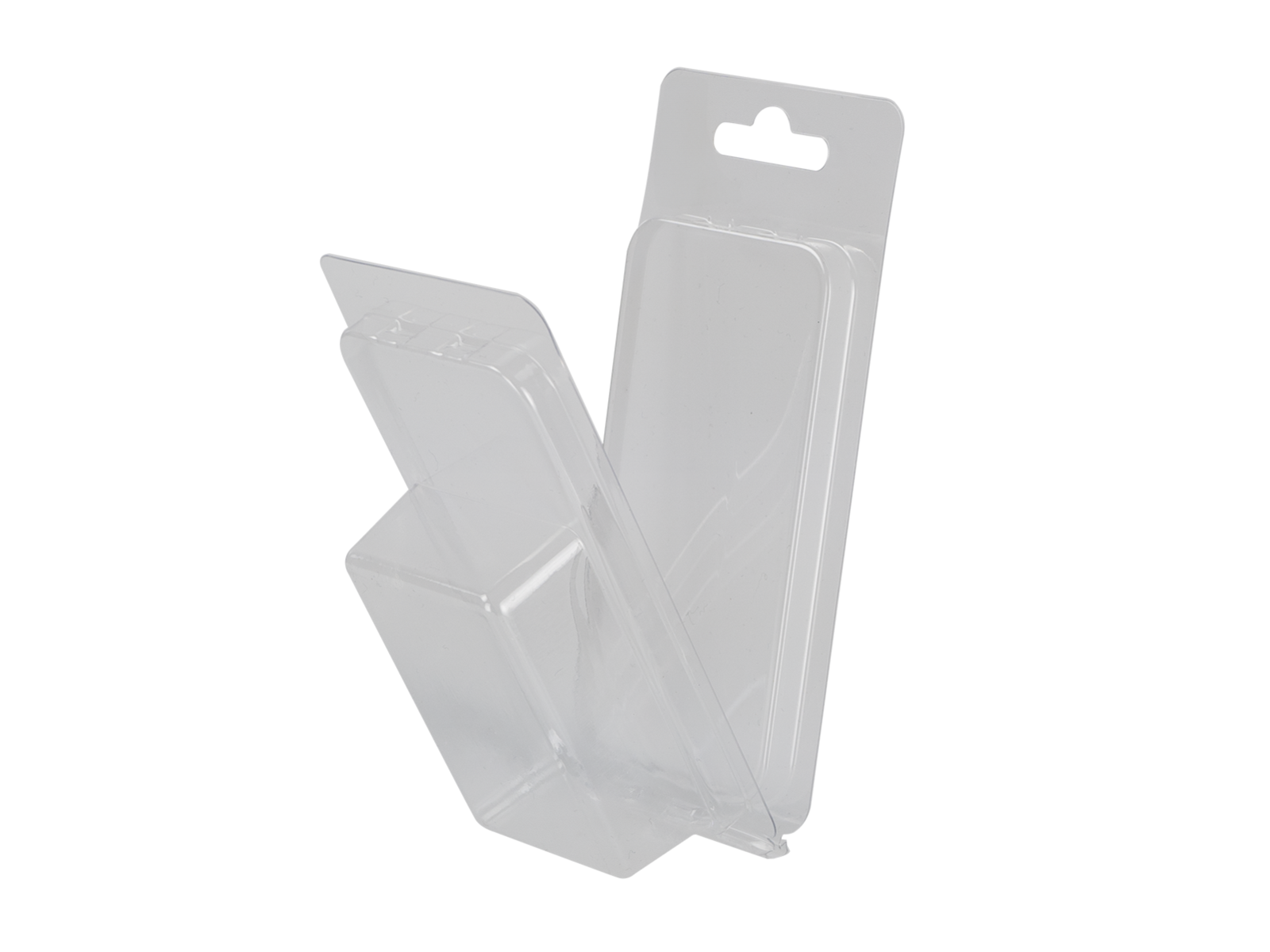 Klappblister-Sichtverpackung 135mmx68mmx28mm
