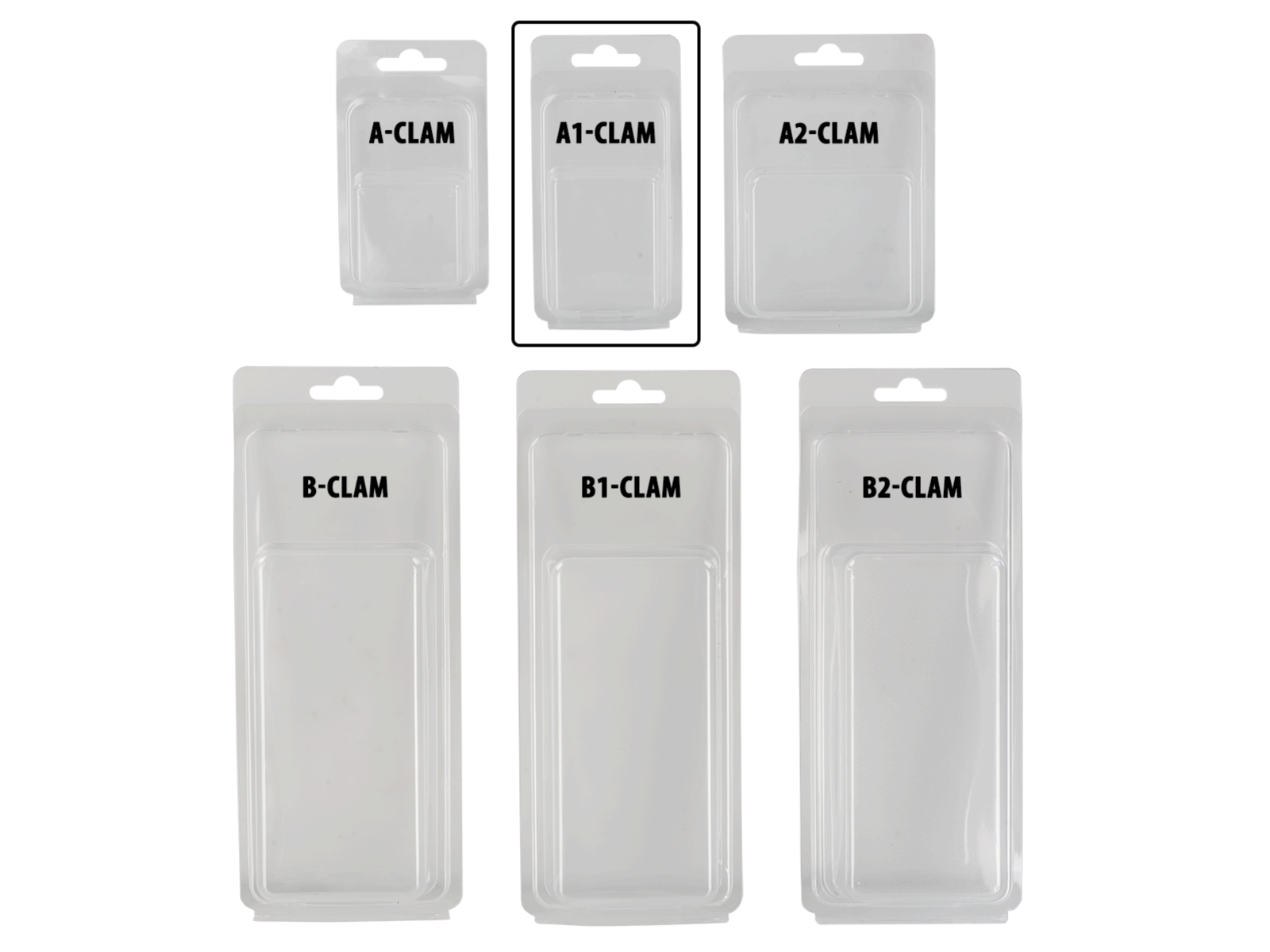 Klappblister-Sichtverpackung 135mmx68mmx28mm