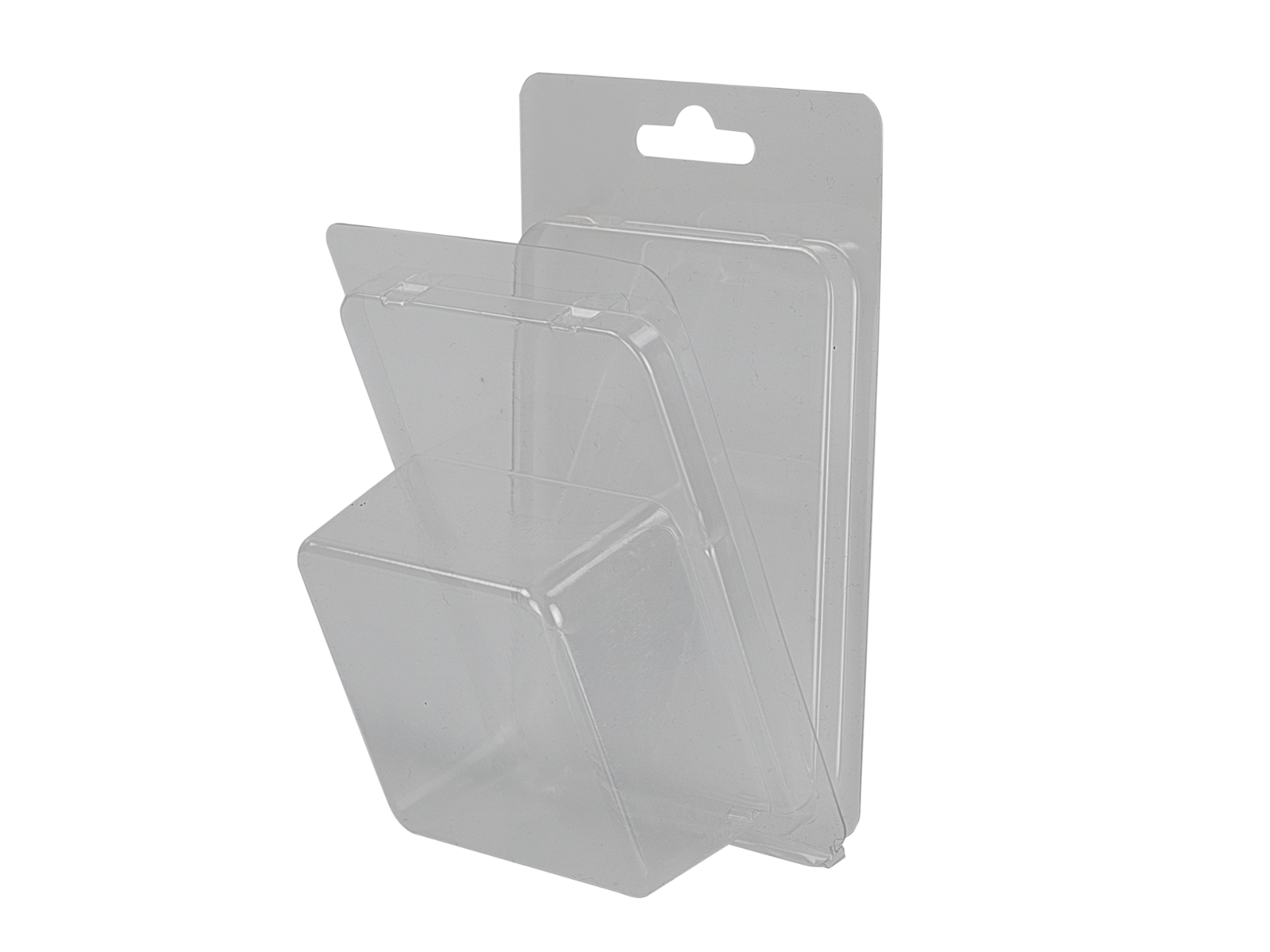 Klappblister-Sichtverpackung 135mmx95mmx38mm