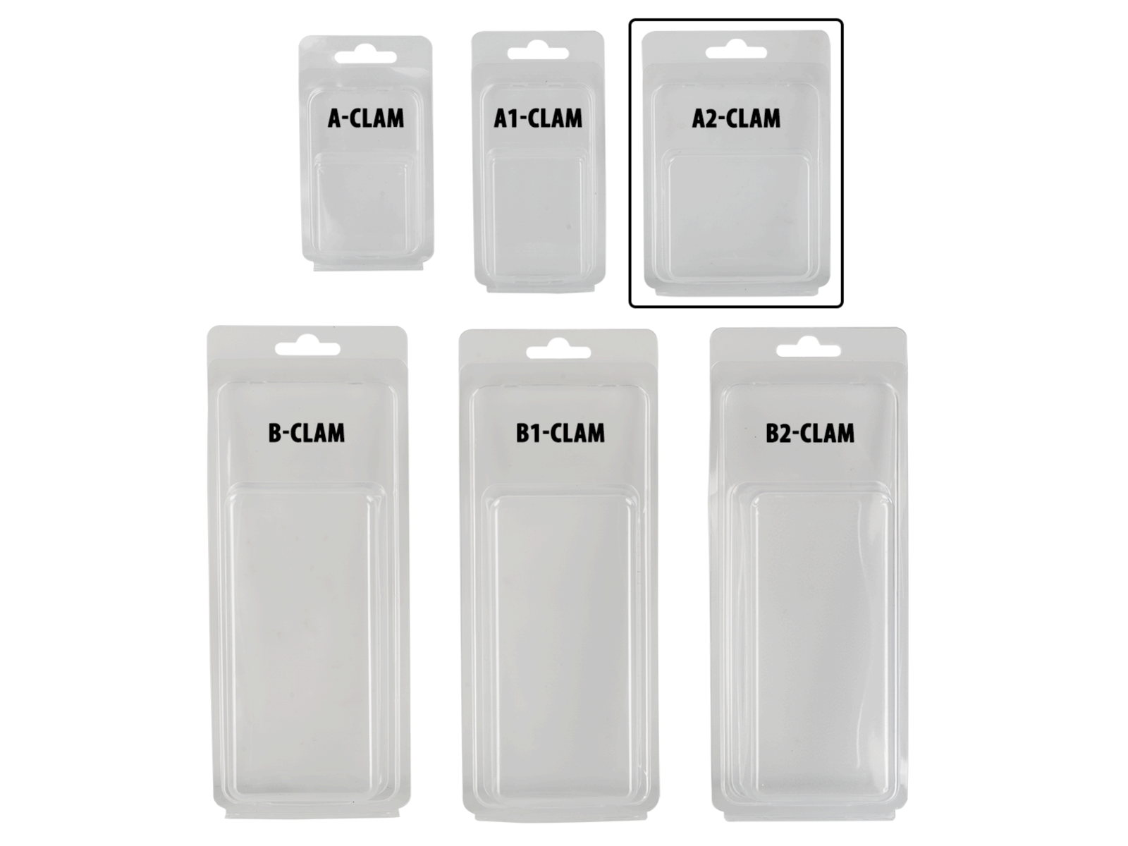 Klappblister-Sichtverpackung 135mmx95mmx38mm
