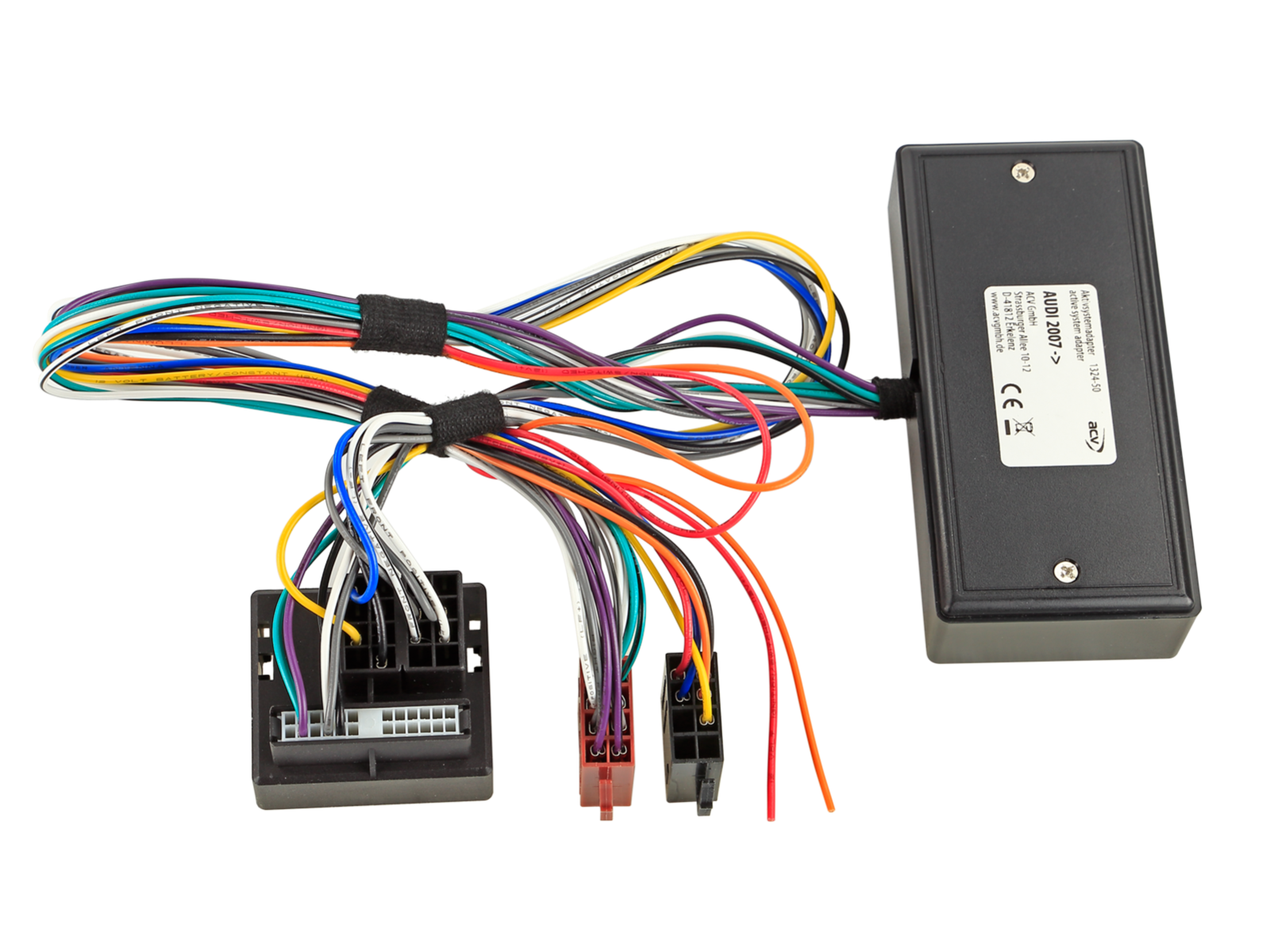Aktivsystemadapter Audi 2/4 Kanal Quadlock>ISO