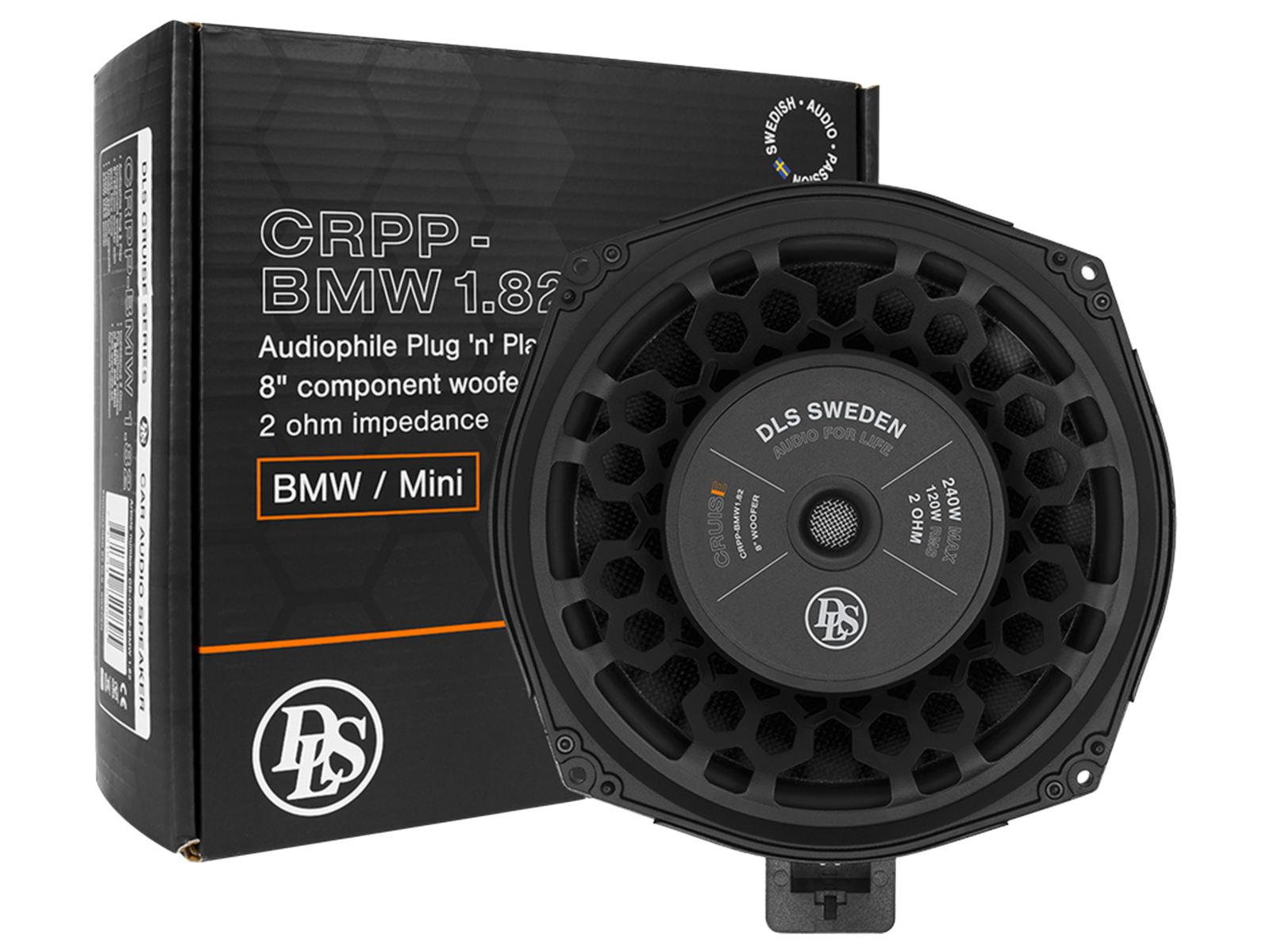 Lautsprecher Untersitz-Subwoofer DLS Cruise BMW/Mini 2 Ohm