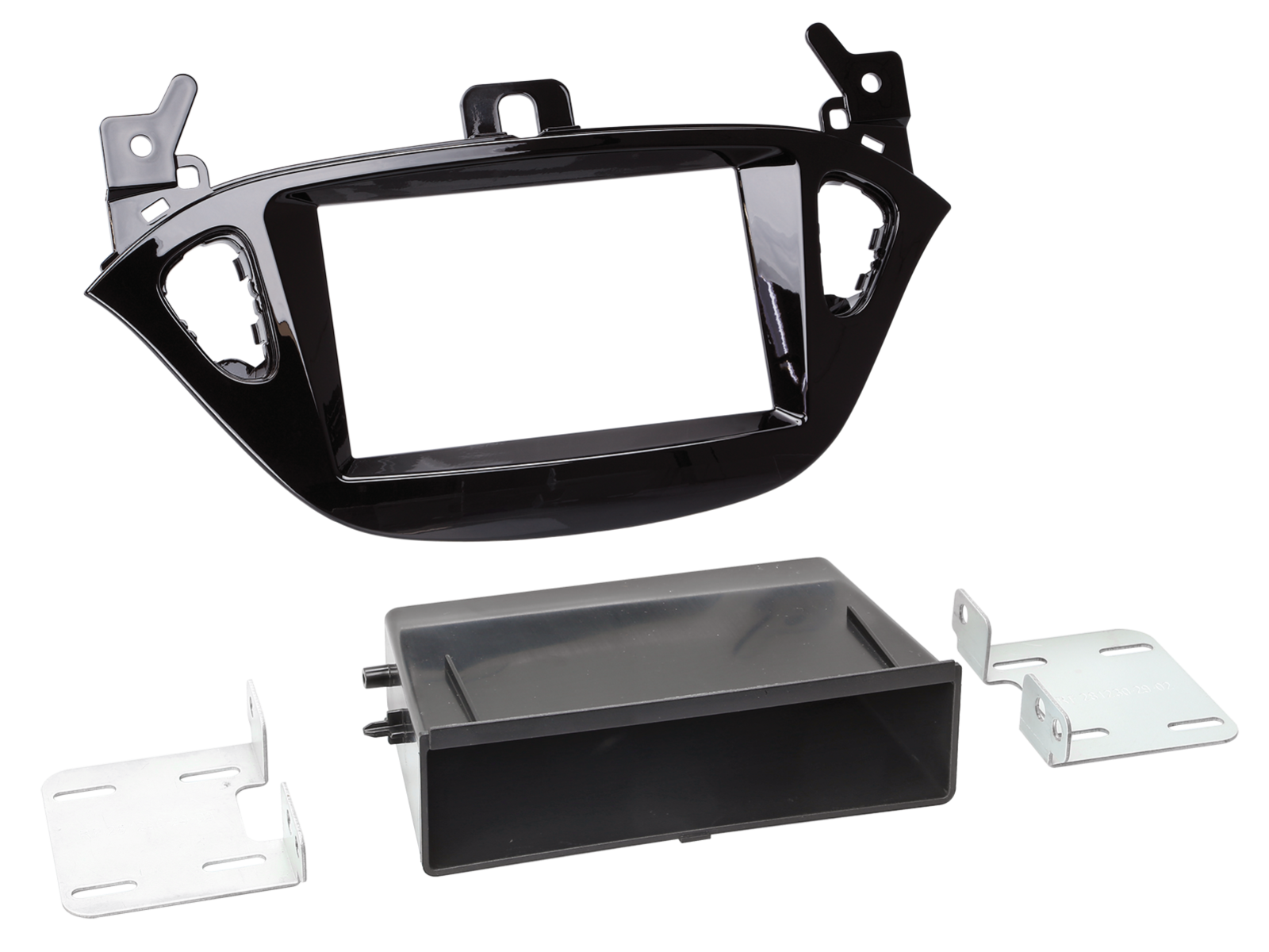2-DIN Radioblende mit Fach Opel Adam(M-A)/Corsa E(X15)