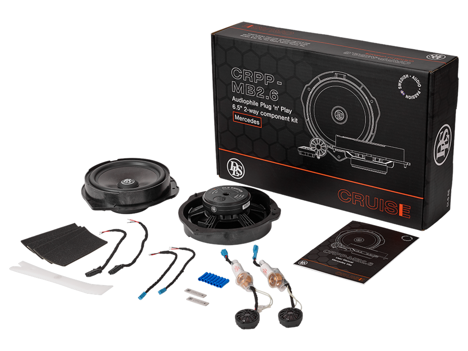Lautsprecher System Kit DLS Cruise Mercedes EQV/Vito