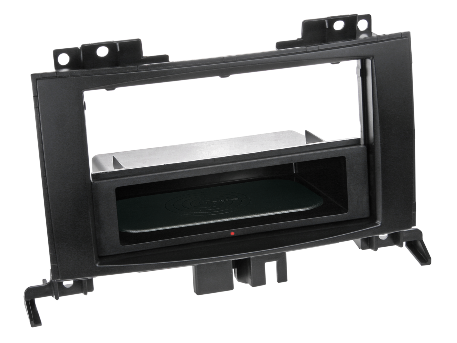 2-ISO Radioblende INBAY® Mercedes Sprinter/VW Rubber Touch