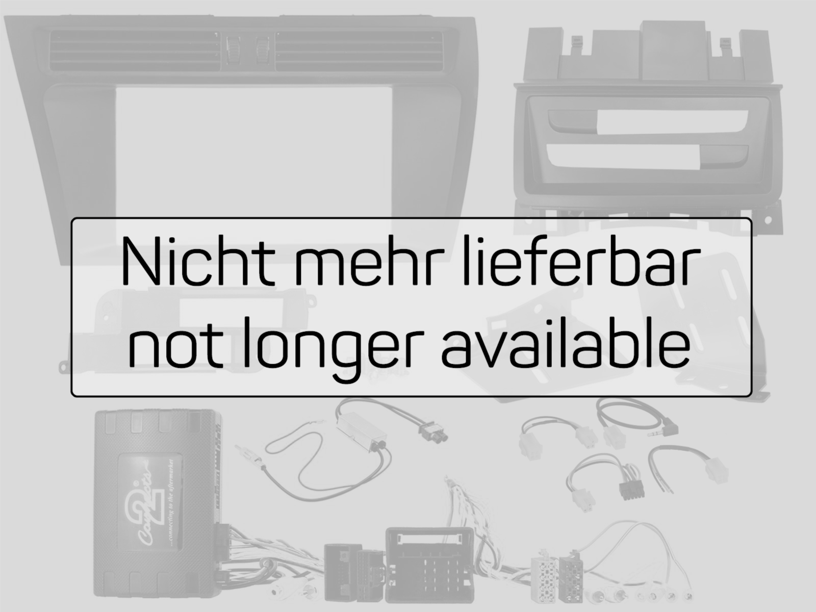 2-DIN Kit Audi A4(8K)/Audi A5(8F/8T) nicht mehr lieferbar