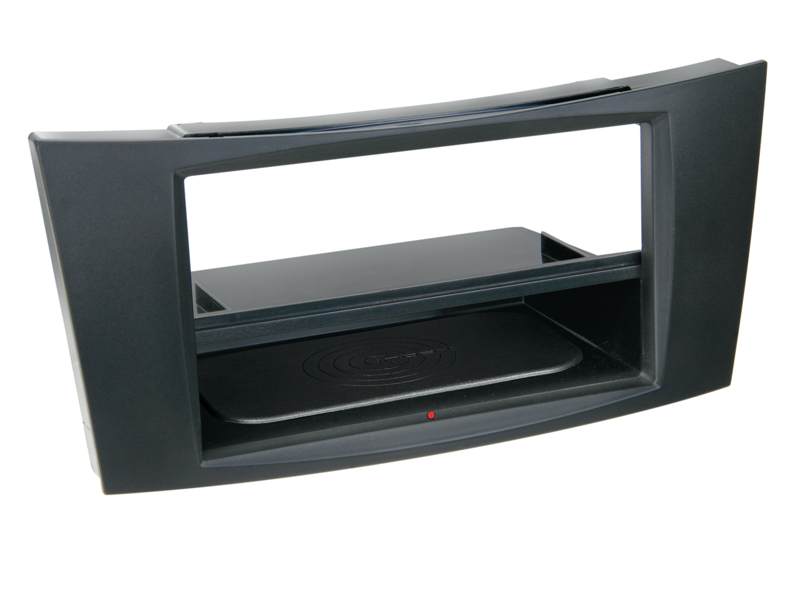 2-DIN Radioblende INBAY® Mercedes CLS/E-Klasse Rubber Touch