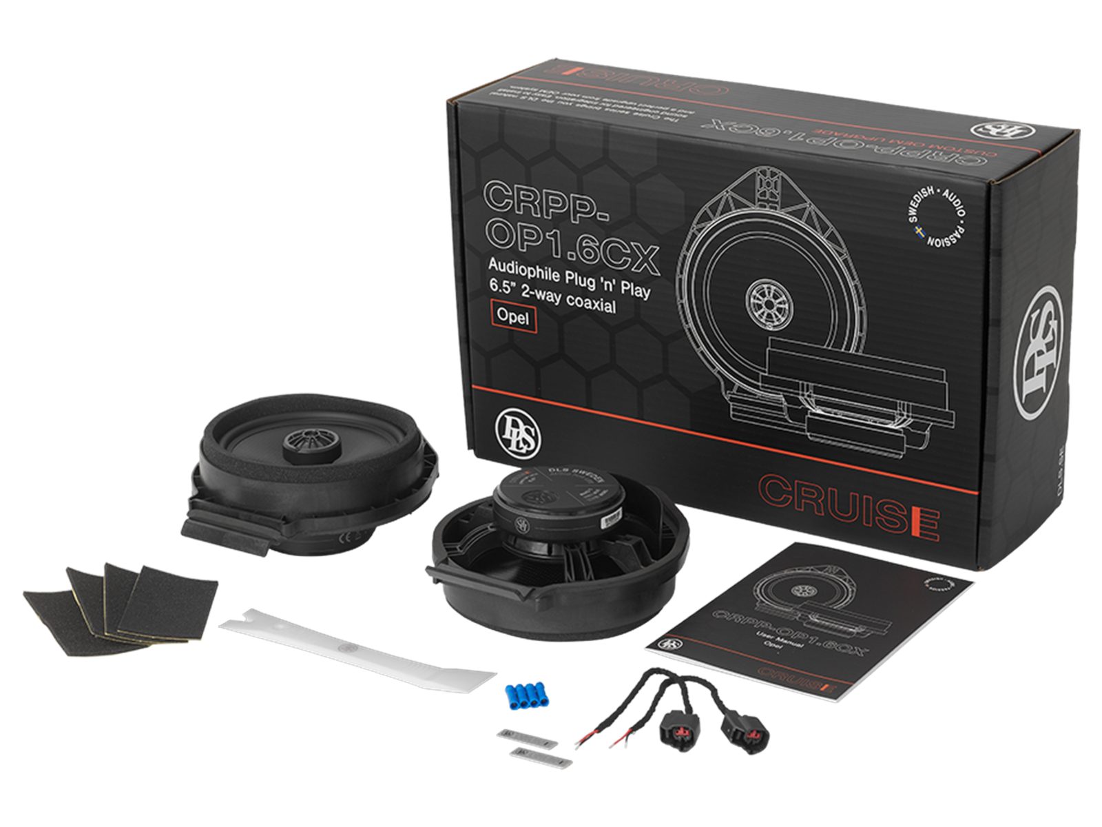 Lautsprecher Coaxial Kit DLS Cruise Chevrolet/GM/Opel