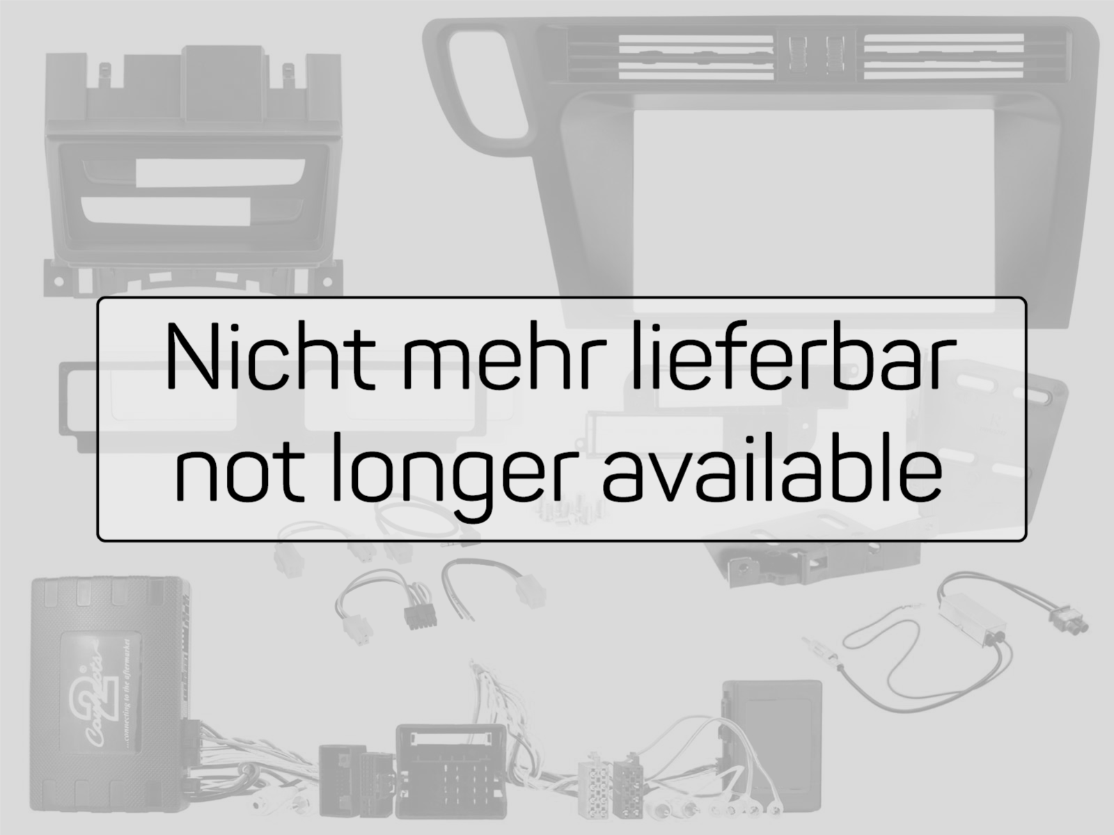 2-DIN Kit Audi Q5(8R) 2008-2017 nicht mehr lieferbar