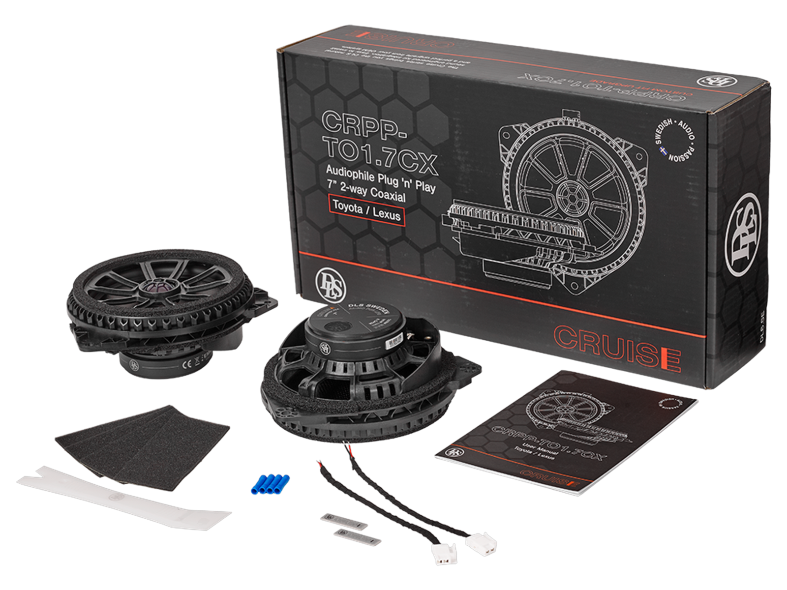 Lautsprecher Coaxial Kit DLS Cruise Lexus/Subaru/Toyota