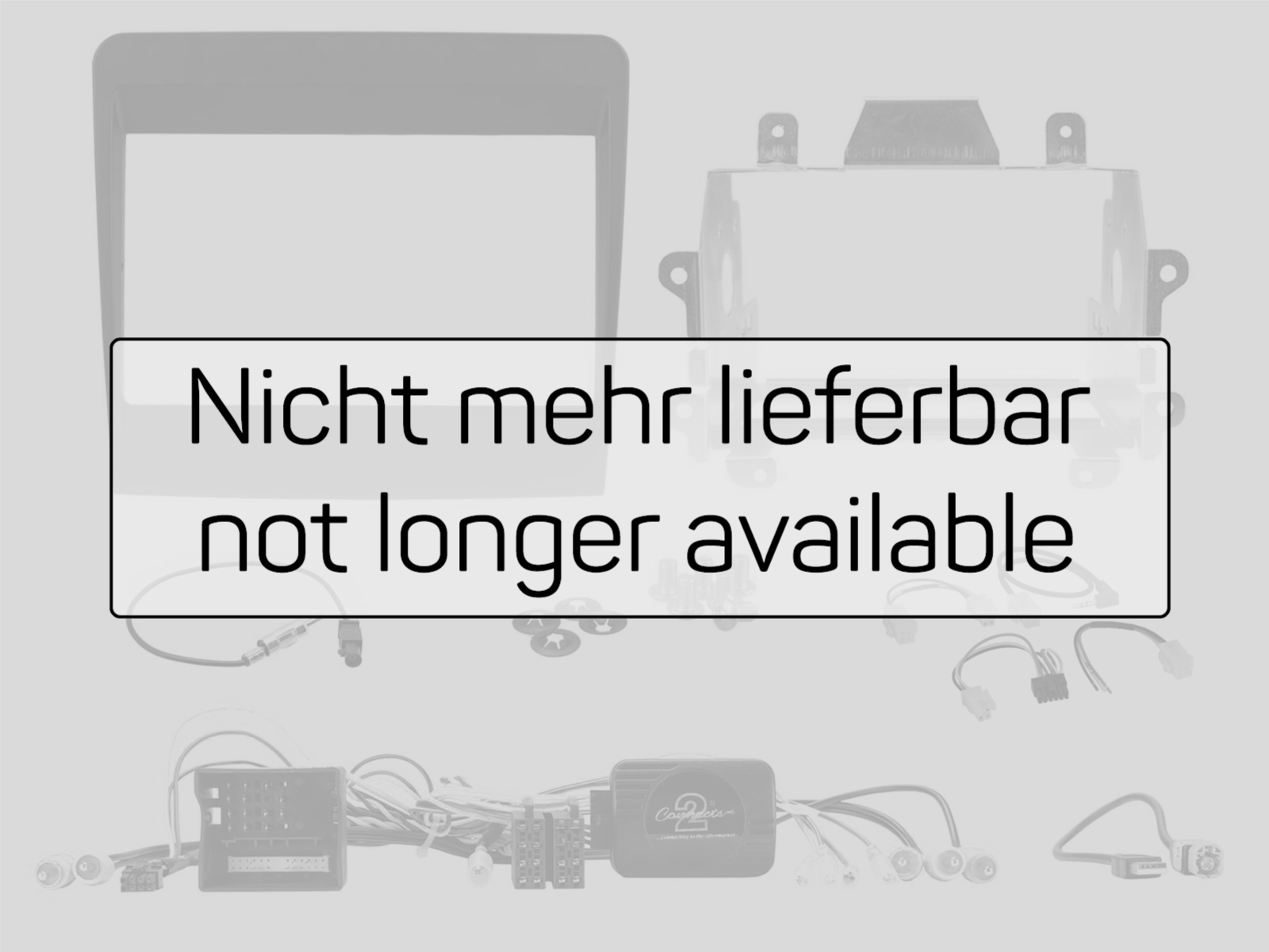 2-DIN Kit Porsche 911(991) 2011-2017 nicht mehr lieferbar