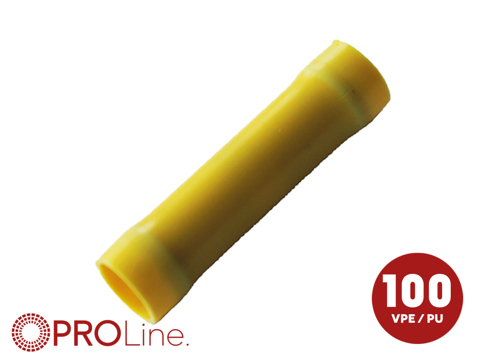 Stoßverbinder 4,0mm²-6,0 mm² gelb EE 100 Stück lose