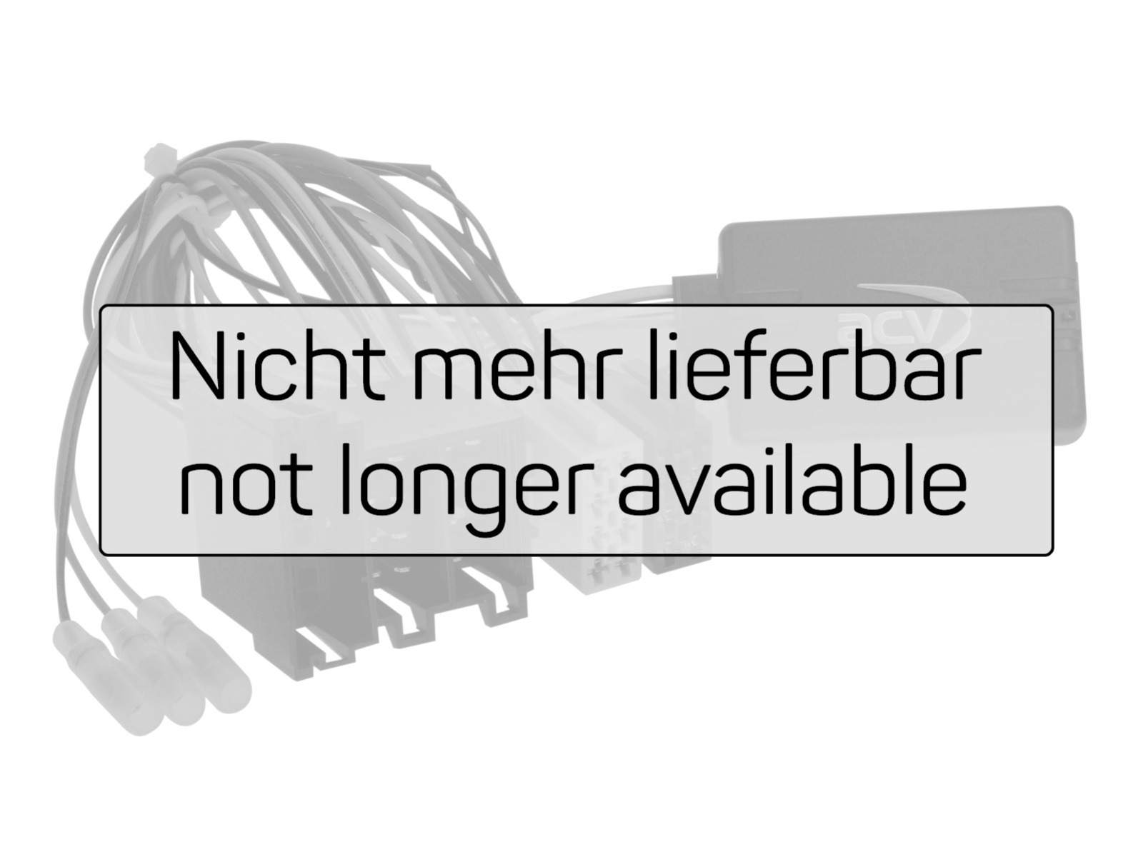 LFB Alfa Romeo/Citroen/Fiat ISO nicht mehr lieferbar